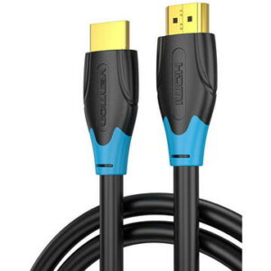 Cablu video Vention, HDMI(T) la HDMI(T), 1.5m, rezolutie maxima 4K la 60Hz, conectori auriti, cupru, invelis PVC, negru, „AACBG” (timbru verde 0.18lei) – 6922794732650