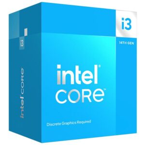 CPU Intel CORE I3-14100F S1700 BOX/3.5G BX8071514100F S RMX2 IN „BX8071514100F S RMX2”