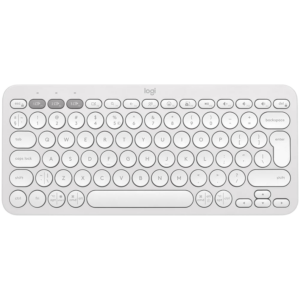Tastatura Bluetooth Logitech Pebble Keys 2 K380s, Multi-Device, Tonal White, „920-011852” (timbru verde 0.18lei)