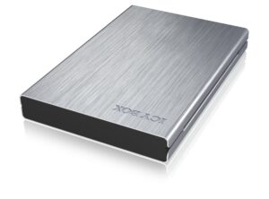RACK HDD Icy Box SATA 2.5″ la 1x USB 3.2 Gen 1, protectie scris, aluminiu, antracit, „IB-241WP”