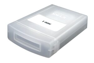 HUSA Icy Box, pt HDD, 3.5″, plastic, transparent, „IB-AC602a