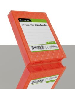 HUSA Icy Box, pt HDD, 2.5″, plastic, transparent, „IB-AC6251”