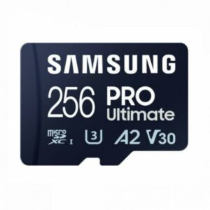 MEMORII. SD CARD Samsung MICROSDXC PRO ULTIMATE 256GB UHS1 „MB-MY256SB/WW” (timbru verde 0.03 lei)