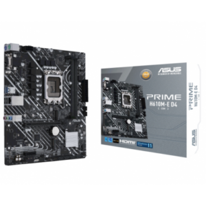 PLACI de BAZA Asus PRIME LGA 1700 DDR5 1xDP 1xVGA 1xHDMI 1xPCle 4.0×16 1x PCIe 3.0 x1 slot 2 x M.2 slots and 4 x SATA 6Gb/s „PRIME H610M-E-CSM”