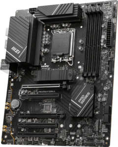 PLACI de BAZA MSI PRO B760-P DDR4 II DDR4 LGA1700 ATX MB 2xPCIe x16 HDMI DP 4xSATA „PRO B760-P DDR4 II”