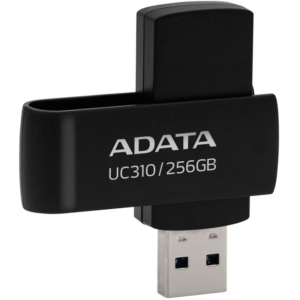 MEMORII USB Adata 256GB, USB-3.2, Criptare Hardware: Nu, Dimensiune mini: Da „UC310-256G-RBK” (timbru verde 0.03 lei)