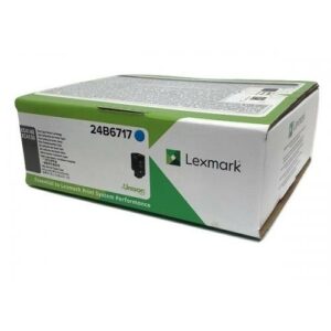 Toner Original Lexmark Cyan, 24B6717, pentru XC4140|XC4143|XC4150|XC4153, 13K, (timbru verde 1.2 lei)”24B6717″