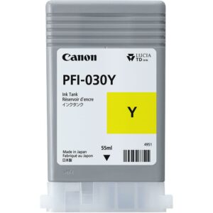 Cartus Cerneala Original Canon Yellow, PFI-030Y, pentru IPF TM-240|IPF TM-340, 55ml, (timbru verde 1.2 lei)”3492C001AA”