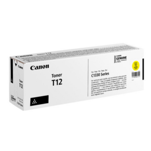 Toner Original Canon Yellow, T12Y, pentru ISX C1333p|C1333i|C1333iF, 5.3K, (timbru verde 1.2 lei)”5095C006AA”