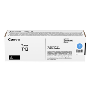 Toner Original Canon Cyan, T12C, pentru ISX C1333p|C1333i|C1333iF, 5.3K, (timbru verde 1.2 lei)”5097C006AA”