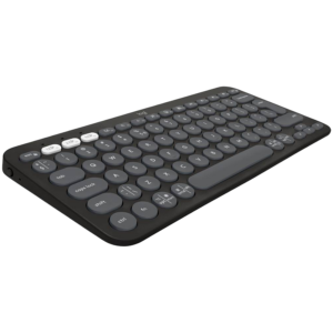 TASTATURI Logitech – gaming K380S Multi-Device Bluetooth Keyboard – TONAL GRAPHITE – US INTL „920-011851” (timbru verde 0.8 lei)