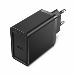 ALIMENTATOR SmartPhone la 220V Vention 1-port USB-C Wall Charger(30W) EU-Plug Black, FAIB0-EU (timbru verde 0.18 lei)