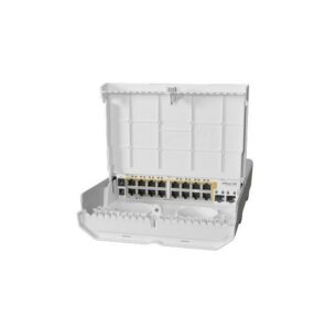 NET ROUTER/SWITCH 18PORT/CRS318-16P-2S+OUT MIKROTIK „CRS318-16P-2S+OUT” (timbru verde 2 lei)