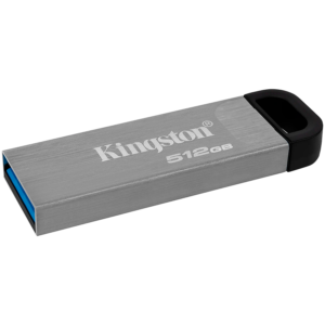 MEMORII USB Kingston 512GB DataTraveler Kyson 200MB/s Metal USB 3.2 Gen 1, EAN: 740617328332 „DTKN/512GB” (timbru verde 0.03 lei)