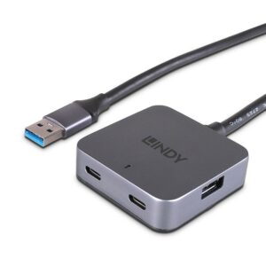 Hub Lindy 4 Port USB 3.0 5m „LY-43388” (timbru verde 0.18 lei)