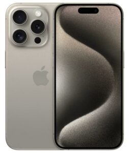 Apple iPhone 15 PRO 6.1″ 8GB 256GB Sv „MTV53__/A” (timbru verde 0.55 lei)