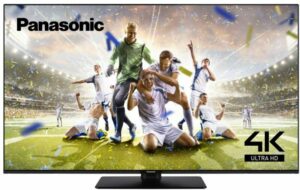 Televizor LED, Panasonic, 139 cm, Smart, 4K Ultra HD, Clasa F, TX-55MX600E „TX-55MX600E” (timbru verde 15 lei)