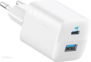 INCARCATOR retea Anker „323” 33W, PowerIQ, 1 x USB Type-C, 1 x USB, alb, „A2331G21” (timbru verde 0.18 lei) – 0194644115524