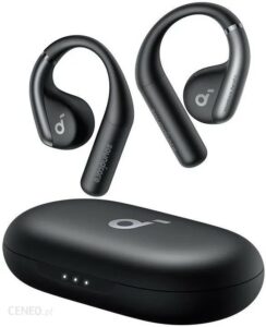 Casti Anker „Soundcore AeroFit”, wireless, tip butoni, utilizare smartphone, Bluetooth 5.3, 4x microfon pe casca, USB Type-C, durata baterie pana la 42 ore, negru, „A3872G11” (timbru verde 0.18 lei) – 0194644159399