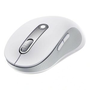 MOUSE Baseus F02 PC sau NB wireless, 2.4GHz si Bluetooth, optic, 800/ 1200/1600 dpi,butoane/scroll 3/1, alb,”B01055505211-01″ (timbru verde 0.18 lei) – 6932172651077