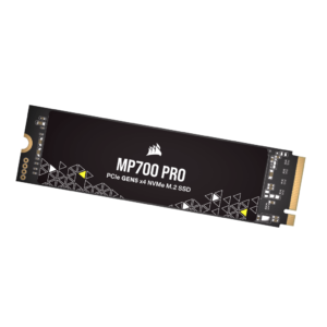 SSD Corsair MP700 PRO, 4TB, PCIe Gen 5.0 x4, NVMe 2.0, M.2 2280, Negru „CSSD-F4000GBMP700PNH”