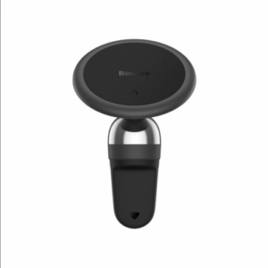 SUPORT AUTO Baseus C01 pt. SmartPhone, fixare ventilatie, prindere magnetica telefon, rotatie 360 grade, negru C40140802113-00