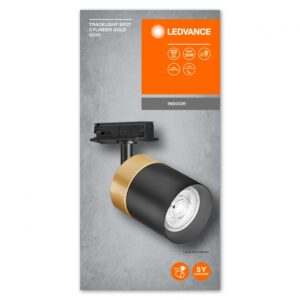 TRACKLIGHT SPOT CYLINDER GD BK GU10LEDV „000004058075756700” (timbru verde 2.00 lei)