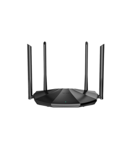 ROUTER Tenda wireless AX1500 Mbps, 1 x WAN Gigabit, 3 porturi LAN Gigabit, 2.4 GHz/5 GHz dual band, 4 antene externe, WI-FI 6 „TX2” (timbru verde 0.8 lei)