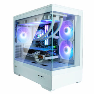 CARCASA Zalman „P30”, mini tower, gaming, fara sursa, suporta 9xfan, 3xfan inclus, , USB 3.1 gen1 x 1, USB Type-C, audio+mic, 5 sloturi expansiune, alb, „P30 White” (timbru verde 0.24lei)
