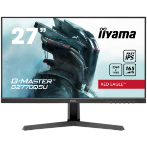 IIYAMA Monitor LED G2770QSU-B1 Fast IPS, matte finish 2560 x 1440 @165Hz 400 cd/m2 0.5ms HDMI DP USB Hub tilt „939-002057” (timbru verde 7 lei)