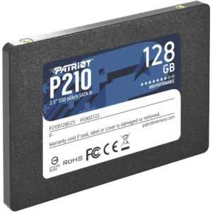 SSD PATRIOT P210, 128GB, 2.5 inch, S-ATA 3, 3D TLC Nand, R/W: 500/400 MB/s, „P210S128G25”