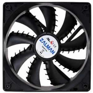 Ventilator Zalman „F3(SF)”, 120mm, 1200 RPM, Long Life Bearing, negru, „ZM-F3(SF)”