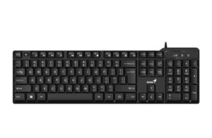 TASTATURA GENIUS USB, 105 taste, negru, „KB-100X” „31310049400”