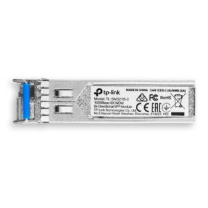 MODUL SFP TP-LINK Single-mode, conector LC, 1000Base-BX WDM Bi-Directional, TX:1310nm/RX:1550nm, pana la 2km „SM321B-2”