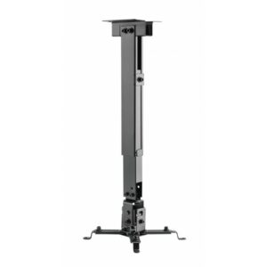 Suport de tavan pentru videoproiector, Nexio, reglabil, extensie 43-65 cm, capacitate sustinere 20KG, Negru „NX-PRB-2G”