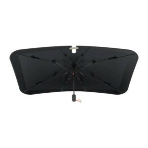 PARASOLAR auto Baseus CoolRide Doubled-Layered, pentru parbriz, tip umbrela, dimensiune 131x69cm, negru „C20656100111-00” – 6932172632656