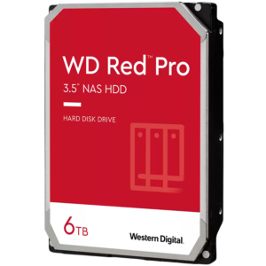 WD Red Pro 6TB 6Gb/s SATA HDD 3.5inch „WD6005FFBX”