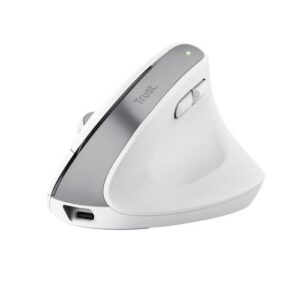 TRUST BAYO+ ERGONOMIC WIRELESS MOUSE WHT „25399” (timbru verde 0.18 lei)