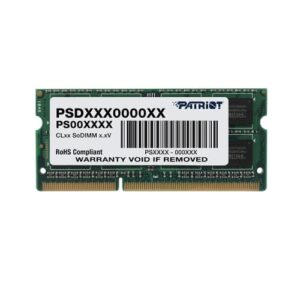 SODIMM Patriot, 4GB DDR3, 1600 MHz, low voltage „PSD34G1600L81S”