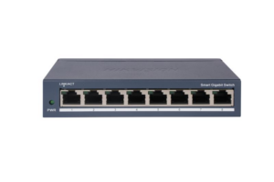 SWITCH 8PORTURI GIGABIT SMARTMANAGED „DS-3E1508-EI(V2)” (timbru verde 2 lei)