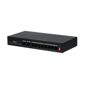 Switch Dahua PoE switch PFS3010-8ET-65 8-port unmanaged „PFS3010-8ET-65” (timbru verde 2 lei)