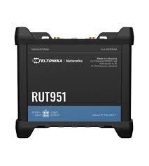 ROUTER LTE Teltonika „RUT951”, 1 x WAN port 10/100 Mbps, 3 x LAN port 10/100 Mbps, Wi-Fi 802.11b/g/n, 4G (LTE) Cat 4 viteza max. 150 Mbps, 3G 21 Mbps, 2G 236.8 kbps „RUT951000000” (timbru verde 0.8 lei)