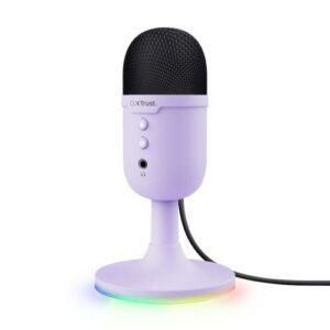 TRUST GXT 234 Yunix Gaming Microphone USB – purple „25375” (timbru verde 0.03 lei)