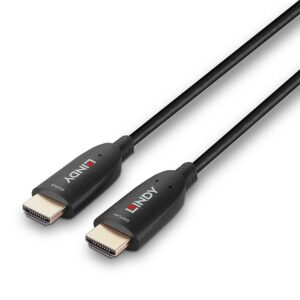 Cablu Lindy 20m HDMI 8k60, fibra optica „LY-38512” (timbru verde 0.18 lei)