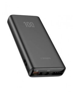 POWER BANK USB 20000MAH/T100 W2032C-100 VEGER „W2032C-100” (timbru verde 0.8 lei)