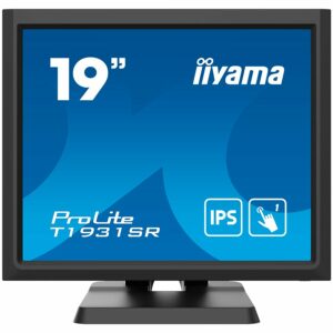 IIYAMA Monitor LED T1931SR-B1S 5:4 TOUCH 1280×1024 250cd 5ms serial resistive VGA HDMI DP Speakers „T1931SR-B1S” (timbru verde 7 lei)